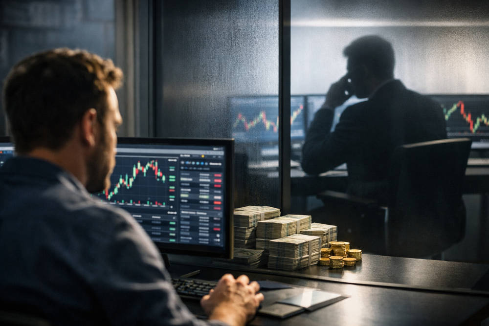 Het gesloten B-book model en de verborgen tegenpartij van je trade